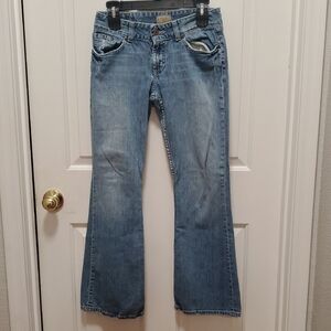 BKE Blue Flare Wide Leg‎ Jeans